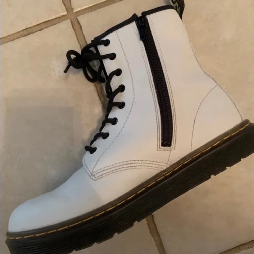 White Dr.Marten Boots